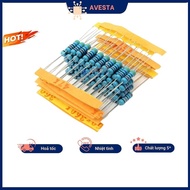Avesta 1/2W 2.2M 1% copper pin line resistor.