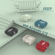 Silicone Case For JEEP Car Use Airpods 1 2