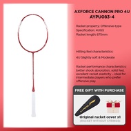 LI-NING AXFORCE CANNON PRO (4U) Series Badminton Racquet – Offensive-Oriented Advanced Single Racque