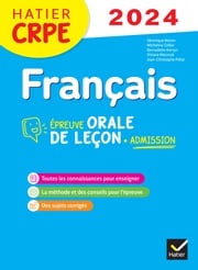 Français - CRPE 2024-2025 - Epreuve orale d'admission Véronique Boiron