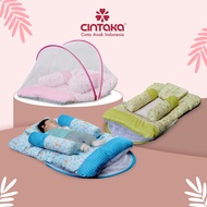 Cintaka Kasur Bayi Dakron Seri Dino + Kelambu Print Aplikasi TCK2443