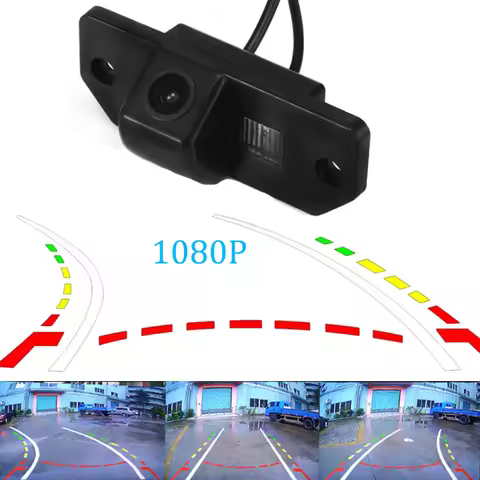 Dynamic Track CCD HD color car Rear View Camera for Ford Focus 2 Sedan C-Max C Max Mondeo Parking Re