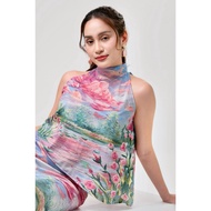 Halter Top (ELENA)TCPF: BASICS Celeste Collection