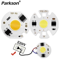 【✆New✆】 puchiyi Cob Led Lamp Chip 220v Smart Ic No Need Driver Ampoule Led Bulb Flood Light For Spotlight 3w 5w 7w 10w 12w Diy Lighting Light