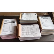 [30Buku] Buku Resit Bill Book 3ply custom made 1 ink color