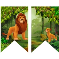 Bunting Banner - Lion King - 7 Image Flags