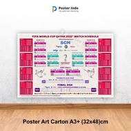 Poster Jadwal Piala Dunia 2022 Qatar