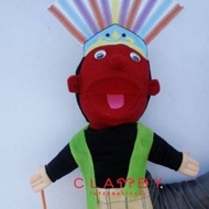 muppet ondel-ondel boneka tangan maianan anak boneka dongeng boneka edukasi
