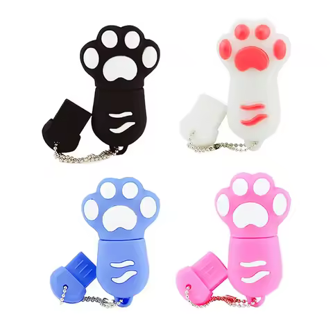 High-Speed CAT USB Flash Drive 32G Durable Data Storage TYPE C Stick Pen U Disk Multiple Capacities 