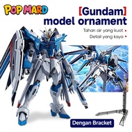 Action Figure Gundam Model Dengan Stand Bracket Detail Lengkap Tahan Air Koleksi Hiasan