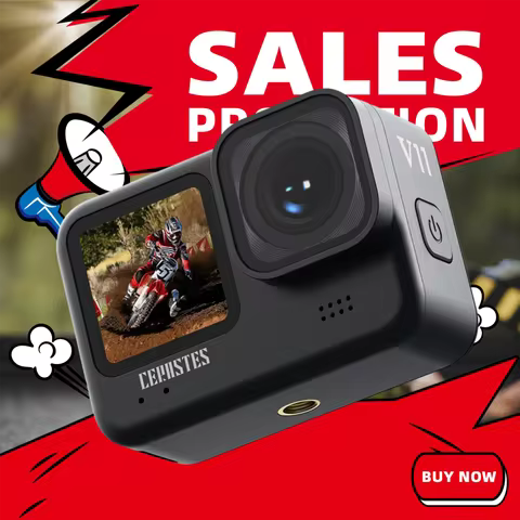 action cameras 5K 30fps Support Wi-Fi and wireless remote control For motorcycle helmets Sport camer