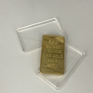 3/9 Swiss Bank Gold Bar Commemorative Coin 1 Ounce Alien Gold Coin Coin Foreign Currency Collection 