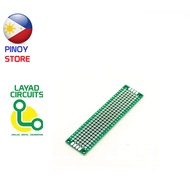 Universal PCB Matrix, FR4, Single Sided, 2x8cm