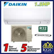 Daikin 1HP / 1.5HP / 2HP R32 Non Inverter Gin-Ion Blue Filter Air Conditioner FTV28PBV1MF / FTV35PBV
