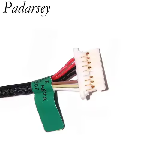 Padarsey Replacement Laptop DC in Power Jack Cable for HP 17-S 17-G 17-Q 799750-T23 799750-Y23 79975