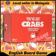 Card Game:You've Got Crabs Board Game