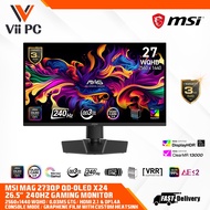 MSI MAG 273QP QD-OLED X24 2560 x 1440 (WQHD) 240Hz rapid 0.03ms (GtG) DisplayHDR True Black 400 QD-O