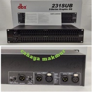 equalizer dbx 231 sub 231 subwofer dbx231sub 2×31 stereo travo donat