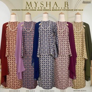 DMIMI Baju Kurung Moden MYSHA | Mini Kurung Batik Moden | Premium Dobby Silk | Small Size to Plus Si