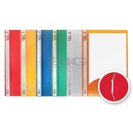 Plastic business file folder acco/ F4 folio sizeBIG + pocket (8804)