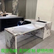 Pandora Dining Table Integrated Slate Island Table Simple Small Apartment Dining Table Household Ope