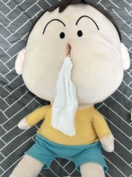 蠟筆小新阿呆面紙盒公仔
