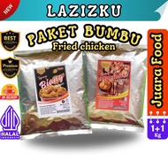 Paket bumbu fried chicken ( Tepung biang 1kg + Marinasi ori 1kg )