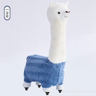 Alpaca long neck camel with colorful wheels for babies, toys for babies