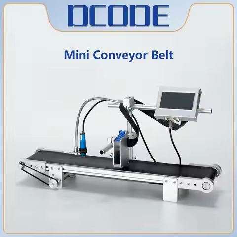 DCODE 60CM MINI Conveyor Belt Date Code Printer Adjustable Speed Handheld Inkjet Printer Parts Acces