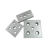 Aluminum Alloy Profile End Connection Plate 3060 4080 6060 8080 Caster Foot Adjustment Support alumi