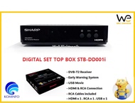 100% NEW SET TOP BOX DIGITAL SHARP STB-DD001I / TV BOX / SIARAN TV