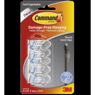 3M Command™ 無痕™ 透明電線夾 17017CLR-HK