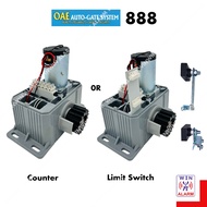 OAE 888 ( LIMIT SWITCH/COUNTER )   MOTOR sliding autogate system ( motor only )