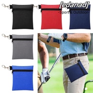 EDANAD Golf Ball Bag, With Carabiner Lightweight Golf Tees Storage, Portable Small Golf Ball Storage Pouch Golf Sports