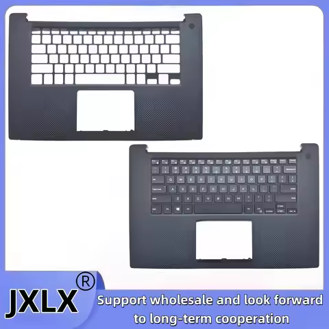 JXLX® New For Dell XPS15 9560 9570 Precision 5520 M5520 Laptop lpper Case Palmrest Cover/Overall Key