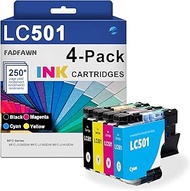 LC501 High Yield Ink Cartridge Replacement for Brother LC501 Ink Cartridge Use with MFC-J1260DW MFC-