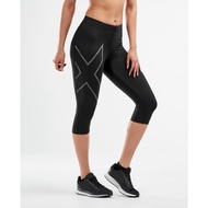 2XU MCS Run Compression 3/4 Tights wa532B BLK/SRF