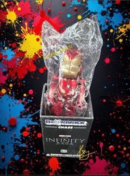 Bearbrick 100% CHASE MARVEL INFINITY SAGA IRON MAN 隱藏版 最後1隻