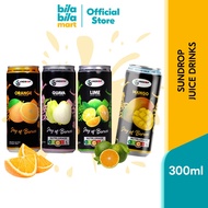 SUNDROP Juice Drink (Orange, Guava, Lime, Mango) Minuman Jus Buah Oren Guava Limau Mangga 300ml