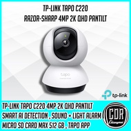 กล้องไวไฟ TAPO C220 Smart Wi-Fi Camera AI Detection (กล้องวงจรปิดอัจฉริยะ) TP-LINK 4MP 2K QHD 360 [ร