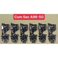 Oppo A98-5g charging board assembly/oppo a98-5g charging assembly/standard oppo a98-5g charging tail