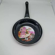 CYPRUZ FP0620 20CM PINK Fry Pan Teflon Induction Aluminum Induction Pan Frying Pan Fry Wok