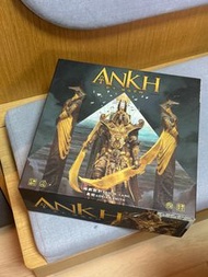 (非全新)Ankh 埃及眾神 桌上遊戲 boardgame 繁中 連烏鴉盒子收納