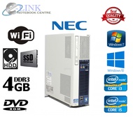 ( Nec i5 i3 2rd Generation Refurbished ) NEC Desktop I3 or I5 2th Generation / 4GB RAM / 120GB SSD/