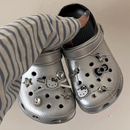 jibbitz crocs crocs charm crocs jibbitz set Holle kitty Shoes Flower Cute Hole Shoes Accessories DIY