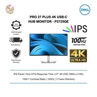 Dell Pro 27 Plus 4K USB-C Hub Monitor - P2725QE (4K UHD, 3840x2160, 100Hz, IPS, 5ms, 1500;1)
