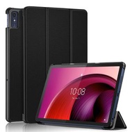 全城熱賣 - 適用於Lenovo Tab M10 5G 10.6 卡斯特三折休眠智能皮套（黑色）