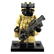 Compatible Lego Building Blocks Reloaded Ghost SWAT Minifigures Assembled Education