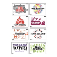 60+ Team Building Design AI Template / Boleh Edit