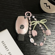 TPU Car Key Case Cover for Mercedes Benz E C S GLC Class E200 E400 E63 W213 S550 S560 C260 A200 Key 